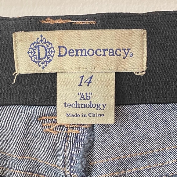 Democracy “Ab”Solution Dark Wash High Rise Skinny Ankle Jeans - Picture 10 of 14